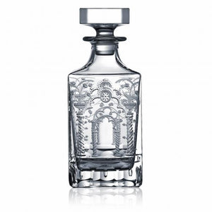 Varga Crystal Athens Clear Whiskey Decanter - DSLYF