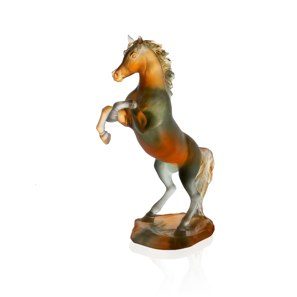 Spirited Horse in Amber & Grey 500 ex - DSLYF
