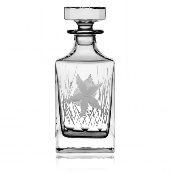 Varga Crystal Pacifica Clear Whiskey Decanter - DSLYF