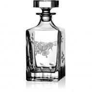 Varga Crystal Springtime Clear Whiskey Decanter - DSLYF