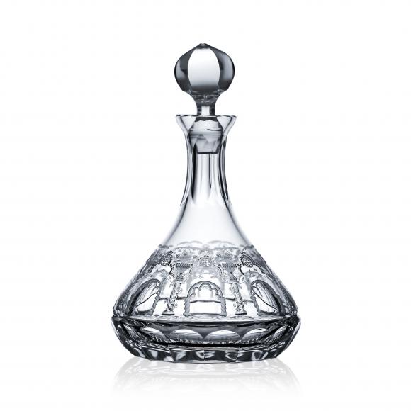 Varga Crystal Athens Clear Ships Decanter - DSLYF