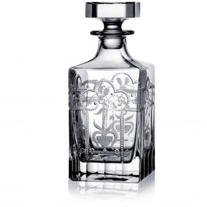 Varga Crystal Imperial Clear Whiskey Decanter - DSLYF