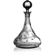 Varga Crystal Rain Forest Clear Ships Decanter - DSLYF